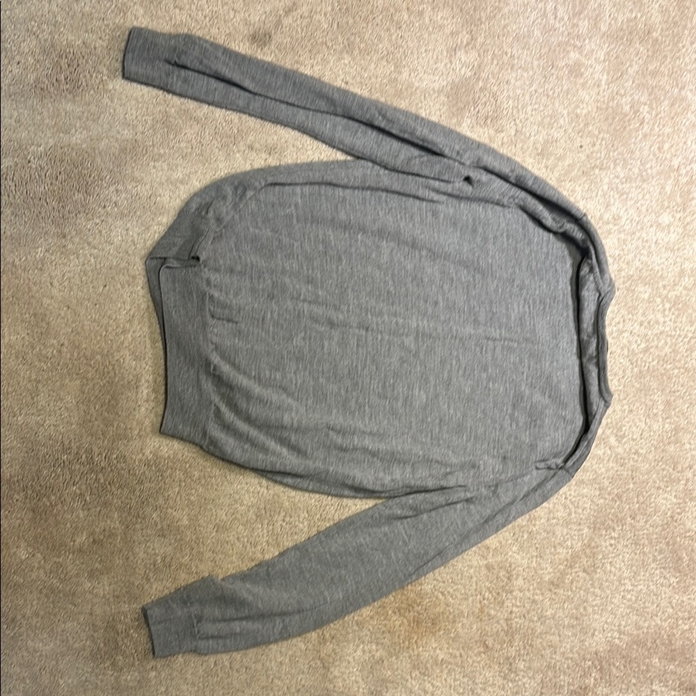J. Crew Gray V-Neck Sweater for Men - Picture 4 of 4